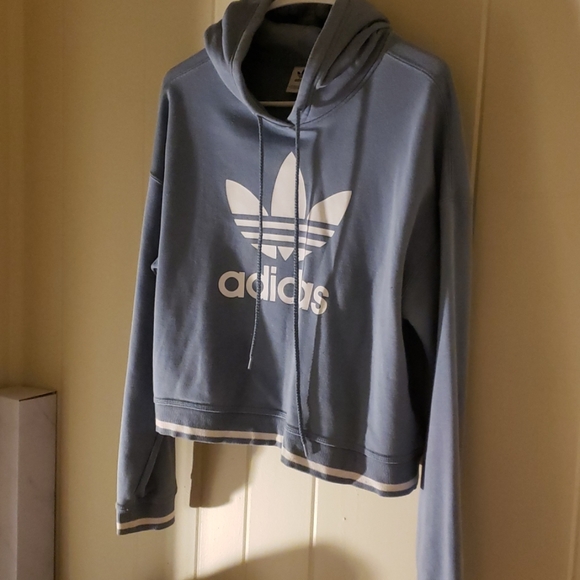 Adidas crop top hoodie - Picture 4 of 4